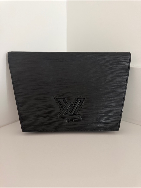 Louis Vuitton Handbags - Louis Vuitton Black Epi Leather Clutch Handbag